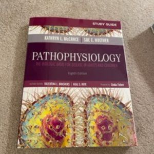 BRAND NEW PATHOPHYSIOLOGY WORKBOOK STUDY GUIDE MCCANCE/HUETHER 8TH EDITION